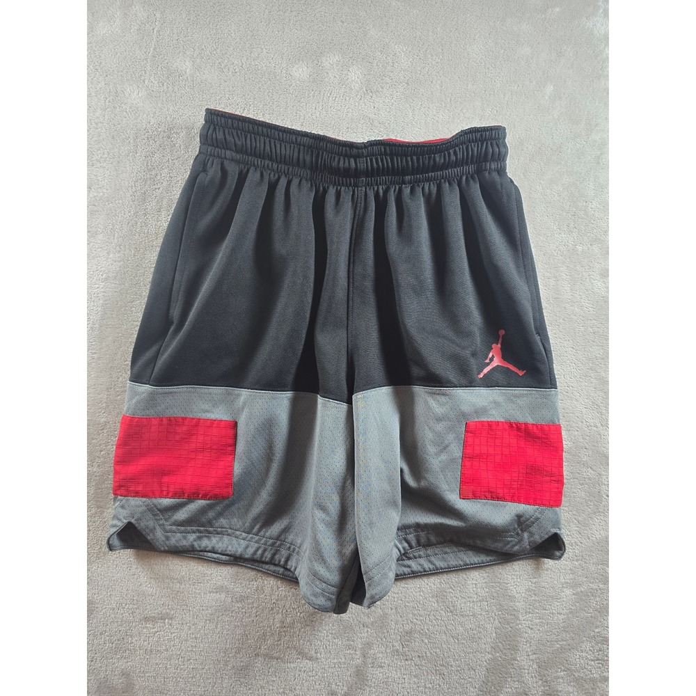 Jordan Basketball Shorts Mens S Air Statement Colorblock CZ4766-010 Athleisure
